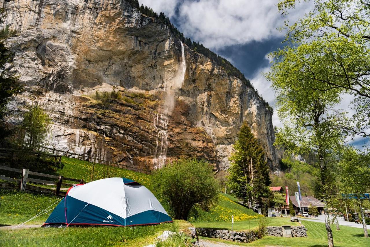 Camping Jungfrau Lauterbrunnen Extérieur photo