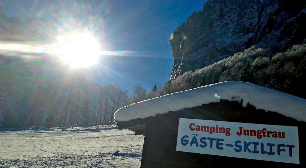 Camping Jungfrau Lauterbrunnen Extérieur photo
