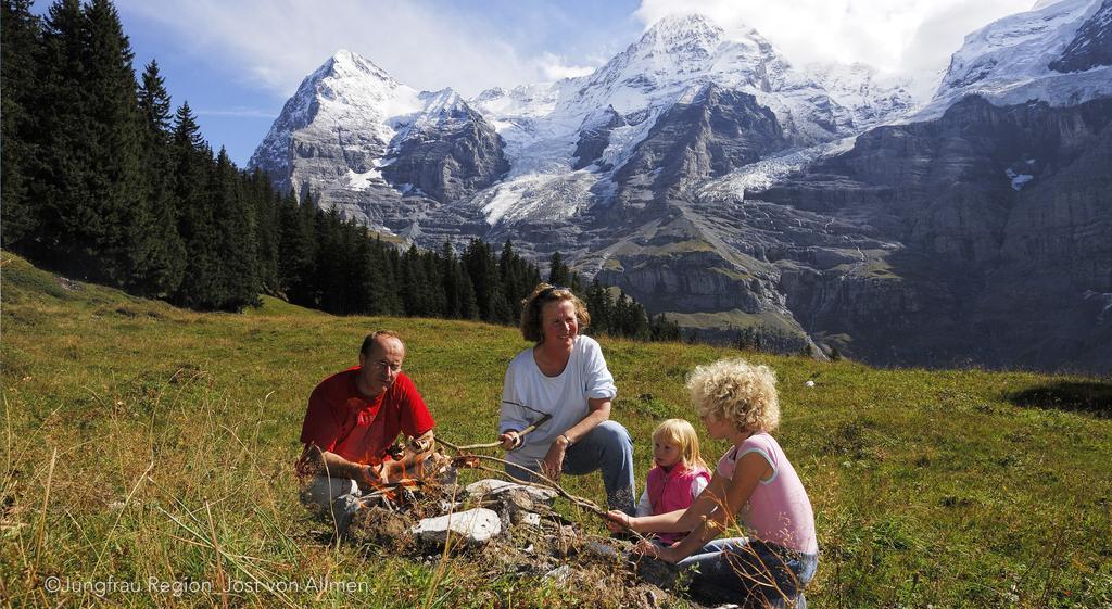 Camping Jungfrau Lauterbrunnen Extérieur photo