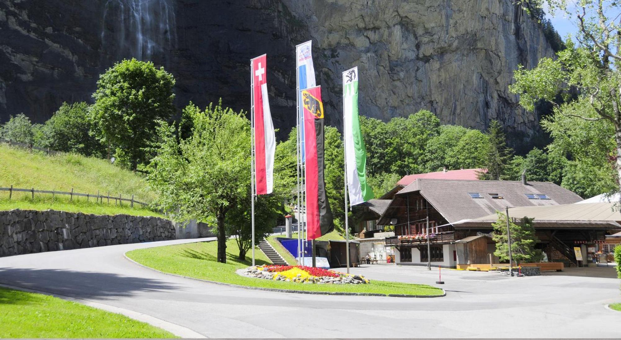 Camping Jungfrau Lauterbrunnen Chambre photo
